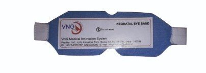 VNG PHOTOTHERAPY EYE MASK is used to protect Newbor Babies Eyes during Jaundice Care Process.